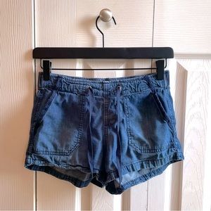 Altar’d State: Soft Denim-Colored Shorts